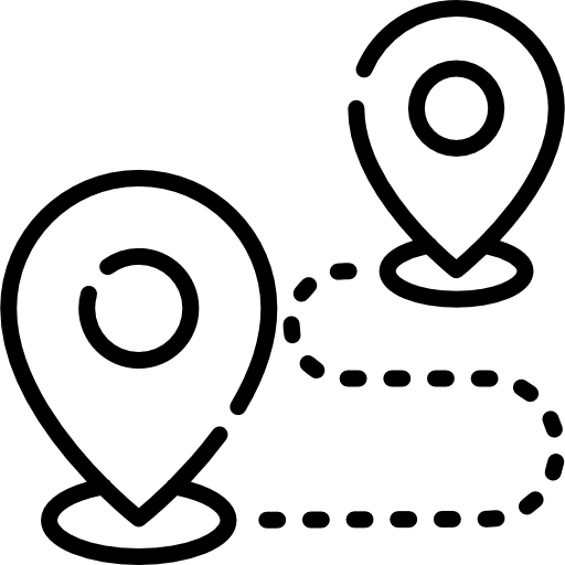 Megközelítés ikon